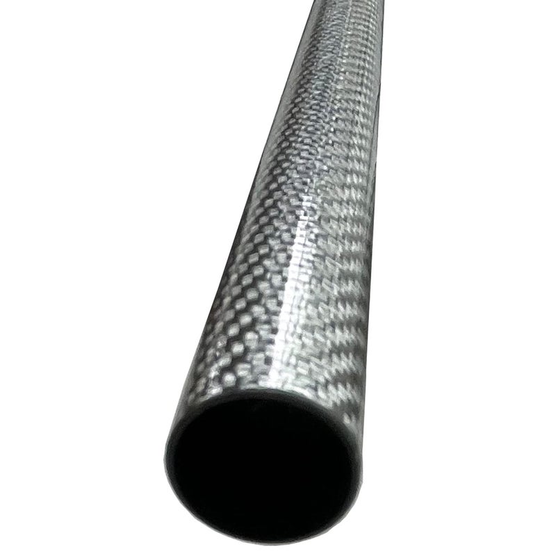 KARBXON Carbon Fiber Tube - Silver - 14mm X 12mm X 1000mm - Hollow Carbon Fiber rods - Glossy Carbon Tubes - Pure Carbon Fibre Tubes - Lightweight High Strength Carbon Fiber Shaft -3K Wrap (1) - Image 4